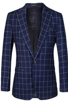 Veste blazer la taille européenne hommes slim fit hommes