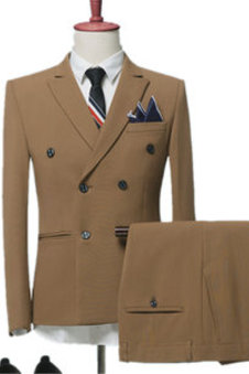 Blazers d'affaires unie costume couleur mode nouveaux