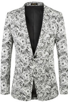 Costumes blazer nouveau design impression floral vestes