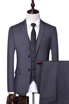 Unie masculino travail hommes costumes blazers