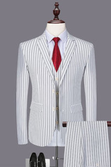 Hommes costumes blanc marié slim fit mariage robe costume hommes