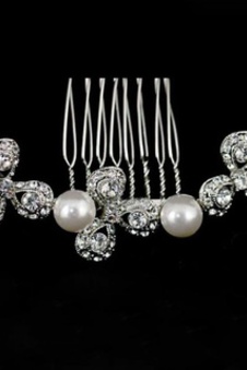 Perles chic | moderne accrocheur bijoux de mariée noble