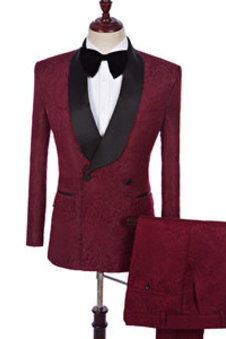 Rouge terno tuxedos costumes de mariage hommes costume nouveauté haute qualité