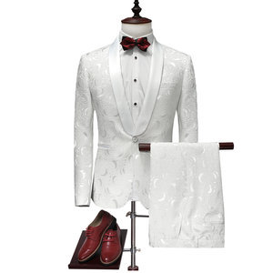 Costumes tuxedos groomsman blazer qriginal blanc