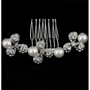 Perles chic | moderne accrocheur bijoux de mariée noble