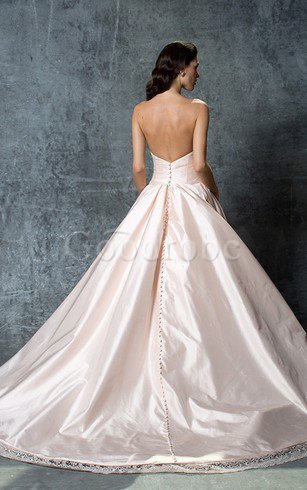 Robe de mariée longue sage elégant textile taffetas de mode de bal