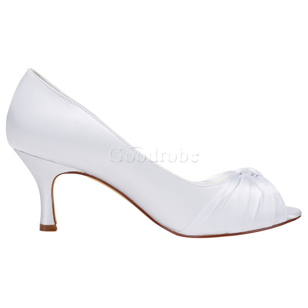 Chaussures de mariage éternel printemps eté taille réelle du talon 2.56 pouce (6.5cm)