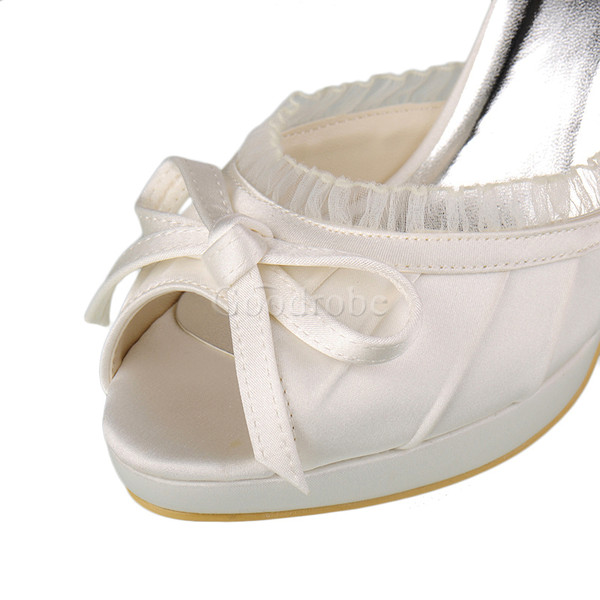 Chaussures de mariage moderne talons hauts plates-formes hauteur de plateforme 0.59 pouce (1.5cm)