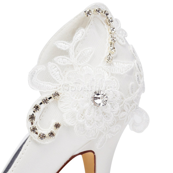 Chaussures de mariage talons hauts hauteur de plateforme 0.59 pouce (1.5cm) plates-formes charmante