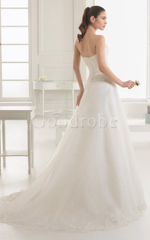 Robe de mariée femme branché naturel romantique avec zip au drapée