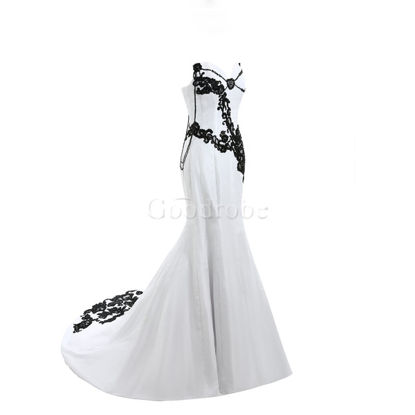 Robe de mariée brillant intemporel branle de traîne moyenne couvert de dentelle