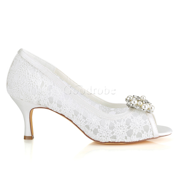 Chaussures de mariage automne formel taille réelle du talon 2.56 pouce (6.5cm)