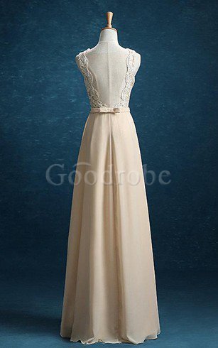 Robe de bal simple vintage bandouliere spaghetti de col bateau en chiffon