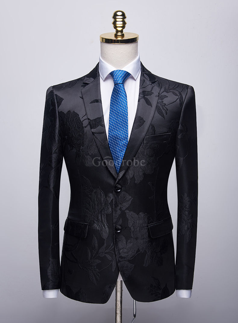 Pour hommes costume slim fit smoking affaires mariage bal