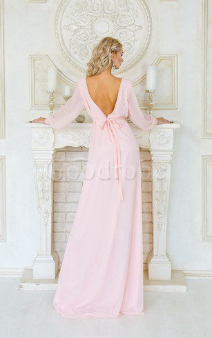 Robe de bal plissage naturel avec cristal gaine en chiffon