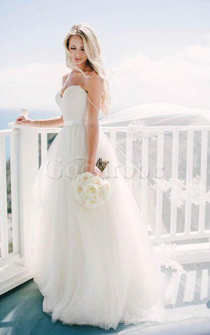 Robe de mariée impressioé romantique plissé col en forme de cœur de mode de bal