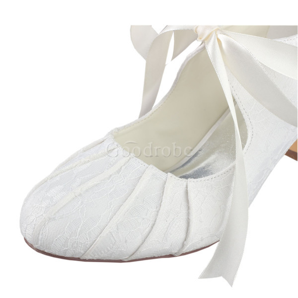 Chaussures de mariage taille réelle du talon 2.36 pouce (6cm) automne éternel