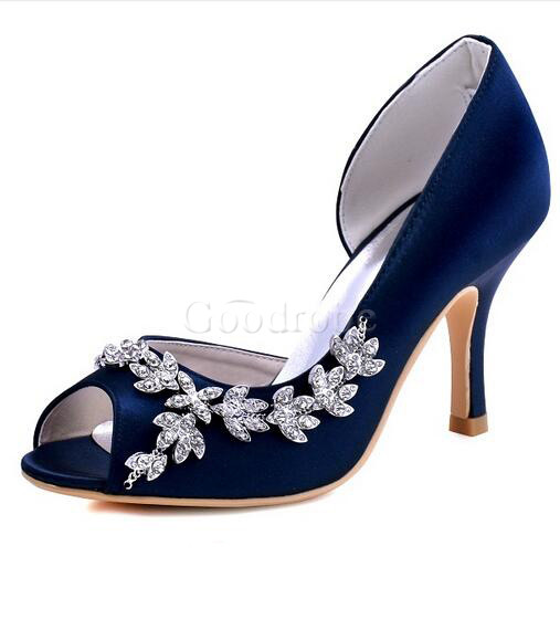 Chaussures de mariage taille réelle du talon 3.15 pouce (8cm) talons hauts éternel printemps eté