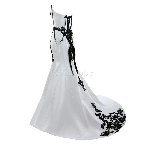 Robe de mariée brillant intemporel branle de traîne moyenne couvert de dentelle