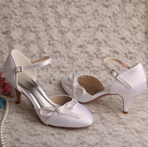 Chaussures pour femme romantique automne taille réelle du talon 2.36 pouce (6cm)